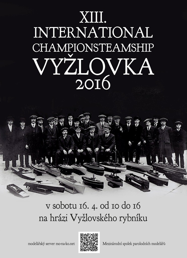 Parní Vyžlovka 2016 - plakát